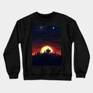 The Iron Giant Sunset Crewneck Sweatshirt